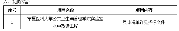 皇冠welcome官网公共卫生与管理学院实验室水电改造工程招标公告