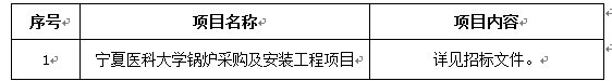 皇冠welcome官网锅炉采购及安装工程项目（二次） 招标公告